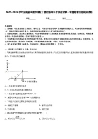 2023-2024学年湖南省岳阳市城区十四校联考九年级化学第一学期期末检测模拟试题含答案