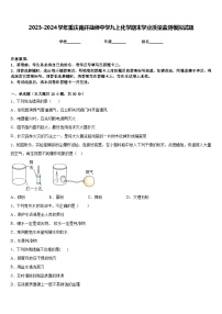 2023-2024学年重庆南开融侨中学九上化学期末学业质量监测模拟试题含答案