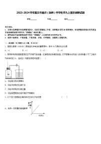 2023-2024学年重庆市南开（融侨）中学化学九上期末调研试题含答案