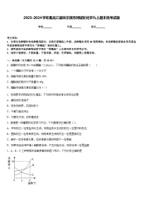 2023-2024学年黑龙江省哈尔滨市阿城区化学九上期末统考试题含答案