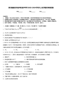 四川省南充市高坪区高坪中学2023-2024学年九上化学期末预测试题含答案