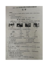 四川省成都市邛崃市2023-2024学年九年级上学期末考试化学试题