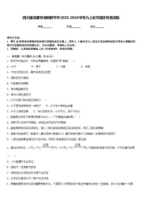 四川省成都市泡桐树中学2023-2024学年九上化学期末检测试题含答案