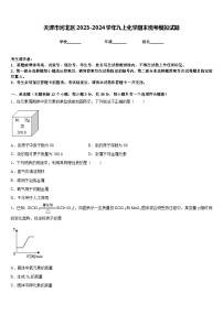 天津市河北区2023-2024学年九上化学期末统考模拟试题含答案