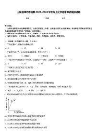 山东省潍坊市辖县2023-2024学年九上化学期末考试模拟试题含答案