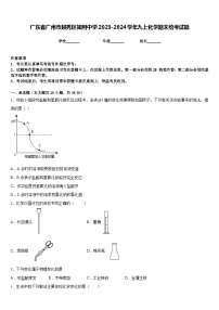 广东省广州市越秀区知用中学2023-2024学年九上化学期末统考试题含答案