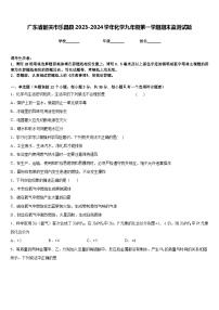 广东省韶关市乐昌县2023-2024学年化学九年级第一学期期末监测试题含答案