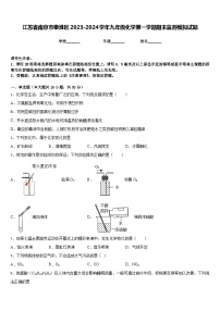 江苏省南京市秦淮区2023-2024学年九年级化学第一学期期末监测模拟试题含答案