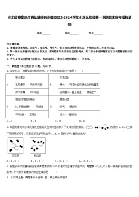 河北省秦皇岛市青龙满族自治县2023-2024学年化学九年级第一学期期末联考模拟试题含答案