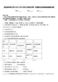 湖北省孝感汉川市2023-2024学年九年级化学第一学期期末质量跟踪监视模拟试题含答案
