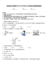 湖北省武汉市高新区2023-2024学年九上化学期末质量跟踪监视试题含答案