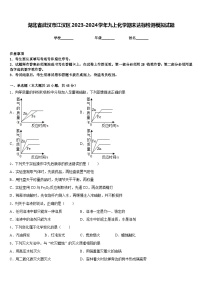 湖北省武汉市江汉区2023-2024学年九上化学期末达标检测模拟试题含答案