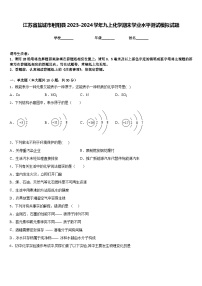 江苏省盐城市射阳县2023-2024学年九上化学期末学业水平测试模拟试题含答案