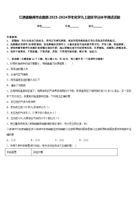 江西省赣州市会昌县2023-2024学年化学九上期末学业水平测试试题含答案