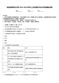 湖北省孝感市汉川市2023-2024学年九上化学期末学业水平测试模拟试题含答案