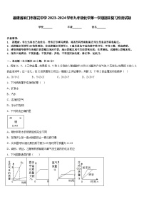 福建省厦门市莲花中学2023-2024学年九年级化学第一学期期末复习检测试题含答案