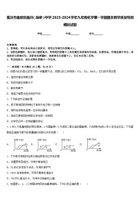 重庆市南岸区南开（融侨）中学2023-2024学年九年级化学第一学期期末教学质量检测模拟试题含答案