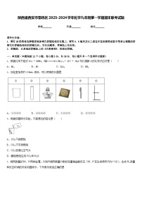 陕西省西安市鄠邑区2023-2024学年化学九年级第一学期期末联考试题含答案