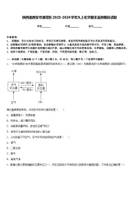 陕西省西安市雁塔区2023-2024学年九上化学期末监测模拟试题含答案