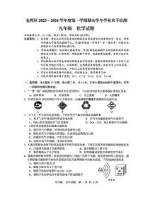 广东省珠海市金湾区2023-2024学年九年级上学期期末化学试题