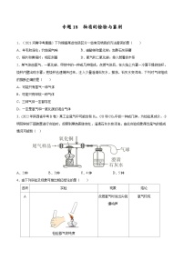 备战中考化学考点总复习 专题18 物质的检验与鉴别【考点巩固】（全国通用）（原卷版+解析版）