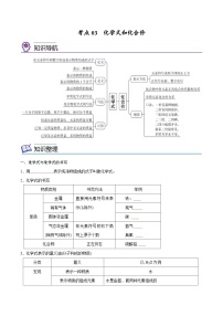 备战中考化学考点总复习 专题03 化学与化合价【考点精讲】（全国通用）（原卷版+解析）