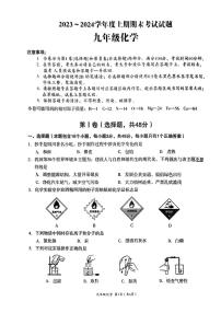 四川省成都市武侯区2023-2024学年九年级上学期期末考试化学试题