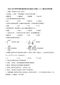 2022-2023学年吉林省吉林市永吉县九年级（上）期末化学试卷（含详细答案解析）