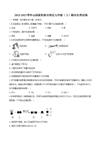 2022-2023学年山西省阳泉市郊区九年级（上）期末化学试卷（含详细答案解析）