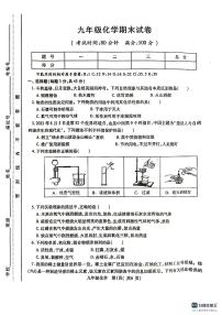 安徽省合肥市肥东县2023-2024学年九年级上学期期末化学试卷