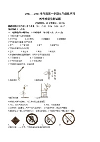 海南省省直辖县级行政单位2023-2024学年九年级上学期1月期末化学试题