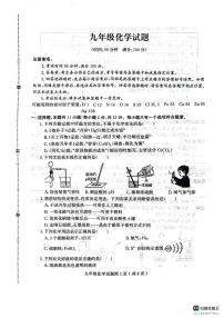 山东省潍坊市2023-2024学年九年级上学期1月期末化学试题