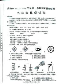 2023-2024学年河南省洛阳市九年级上学期期末化学试卷