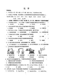 河南省实验中学2023-2024学年九年级上期末化学试卷