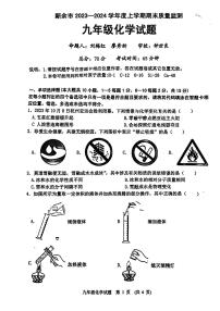 江西省新余市2023-2024学年九年级上学期期末质量监测化学试题