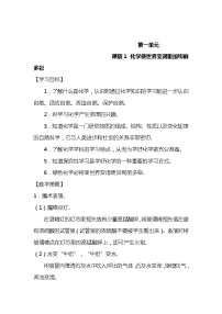 初中化学人教版九年级上册绪言 化学使世界变得更加绚丽多彩教学设计及反思