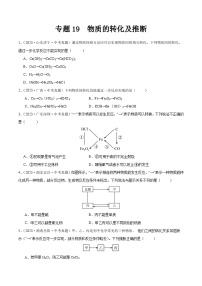 2024年中考化学真题分项汇编（全国通用）专题19 物质的转化及推断（第02期）（原卷版+解析）