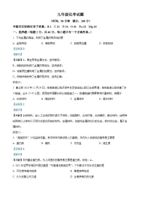 山东省淄博市沂源县2023-2024学年九年级上学期期末化学试题