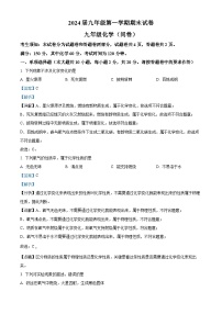 新疆乌鲁木齐市部分校2023-2024学年九年级上学期期末化学试题