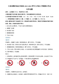 江西省赣州地区2023-2024学年九年级上学期期末化学试卷