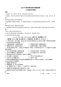 广东省河源市和平县2023-2024学年九年级上学期期末考试化学试题()