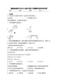 湖南省益阳市六校2023届九年级上学期期末联考化学试卷(含答案)