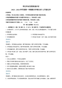 57，陕西省西安市新城区2023-2024学年九年级上学期1月期末化学试题