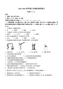 江西省上饶市万年县第五中学2023-2024学年九年级上学期12月月考化学试题()