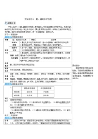 初中化学人教版九年级下册实验活动6 酸、碱的化学性质学案及答案