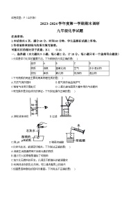 陕西省西安市阎良区第一中学2023-2024学年九年级下学期开学收心考试九年级化学试题+