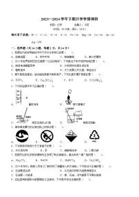 河南省实验中学2023-2024学年九年级下学期开学化学试卷