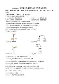 96，广东省湛江市雷州市第八中学2023-2024学年九年级下学期开学化学试题()