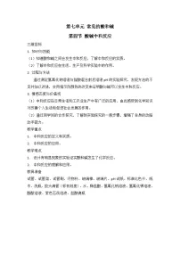 初中化学鲁教版九年级下册第四节 酸碱中和反应教案