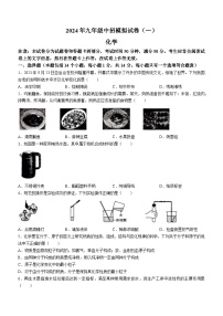 2024年河南省驻马店市上蔡县中考一模化学试题